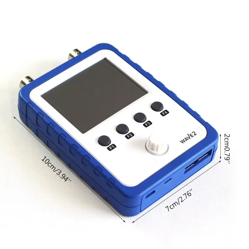 2 Channel Touch screen Oscilloscope DDS function Generator X-Y display WAVE2 DIY Kits 200KHz Portable Oscilloscope Kit
2 Channel Touch screen Oscilloscope DDS function Generator X-Y display WAVE2 DIY Kits 200KHz Portable Oscilloscope Kit