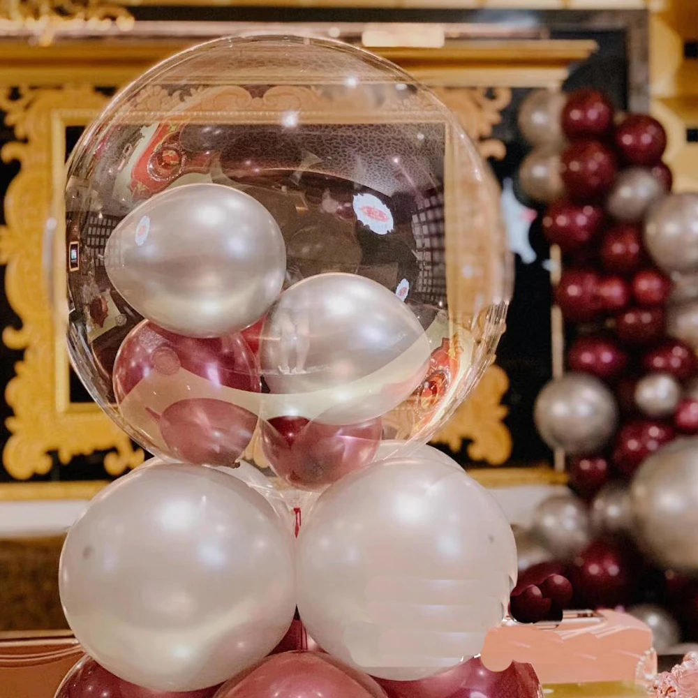 5/10 pcs NoWrinkle Transparent Bobo Balloons Christmas Wedding Valentine's Birthday Party Decorations Helium Balloons Kid Favor
5/10 pcs NoWrinkle Transparent Bobo Balloons Christmas Wedding Valentine's Birthday Party Decorations Helium Balloons Kid Favor