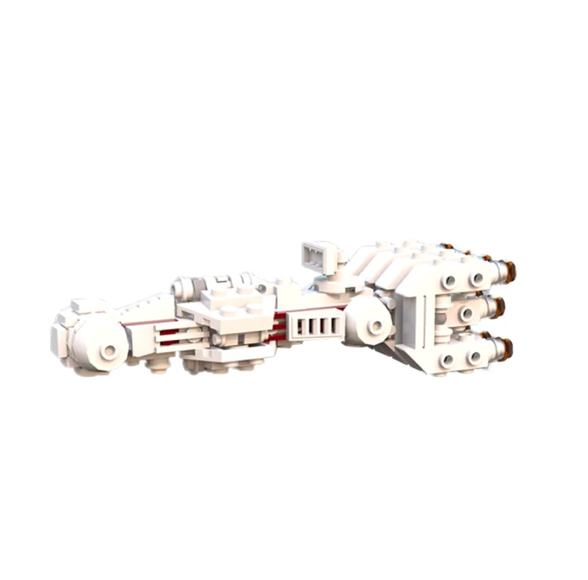 2021 NEW Interstellar small particle building block moc-18941 Mini cr-90 Corellia corvet tetank No.4 block assembly toy boy gift
2021 NEW Interstellar small particle building block moc-18941 Mini cr-90 Corellia corvet tetank No.4 block assembly toy boy gift