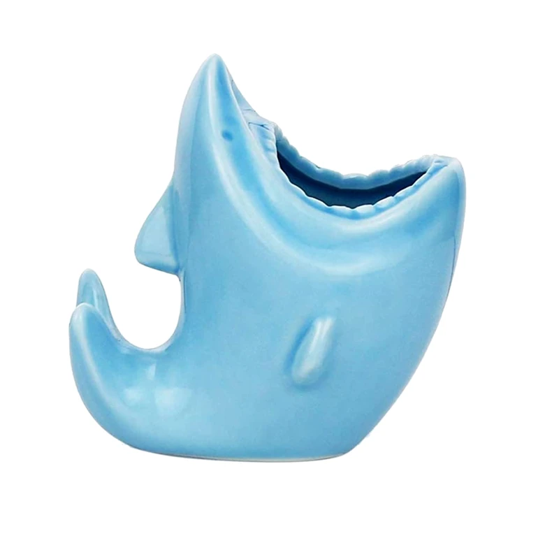 Cute Pen Pencil Holder for Desk Organizer Shark Shaped Ceramic Succulent Planter Pots for Home Office Decoration
Cute Pen Pencil Holder for Desk Organizer Shark Shaped Ceramic Succulent Planter Pots for Home Office Decoration