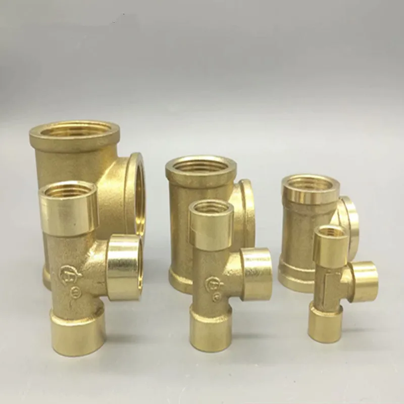 Фото Латунные трубы сантехника штуцер 1/8 "1/4" 3/8 "1/2" 3/4 "1" BSP Женский