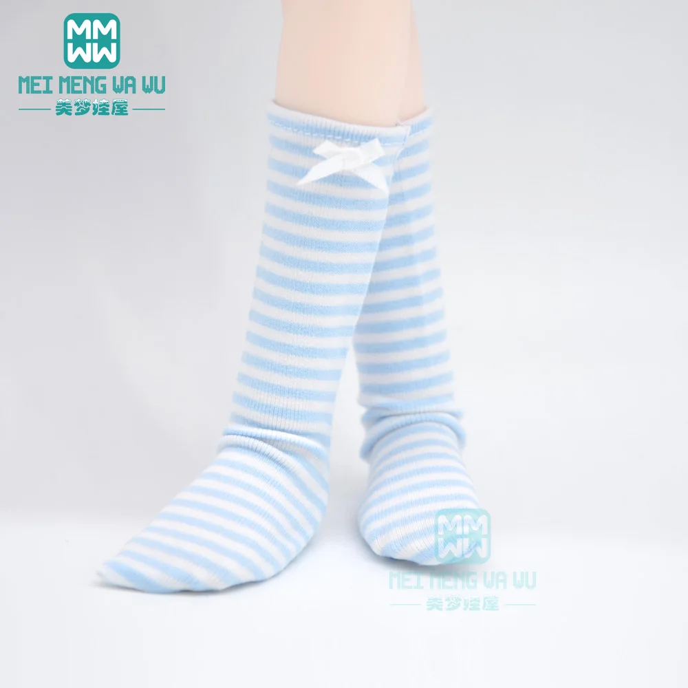 Accessories for doll fit 1/3 1/4 1/6 BJD doll DD SD MSD YOSD Fashion blue and white striped socks
Accessories for doll fit 1/3 1/4 1/6 BJD doll DD SD MSD YOSD Fashion blue and white striped socks