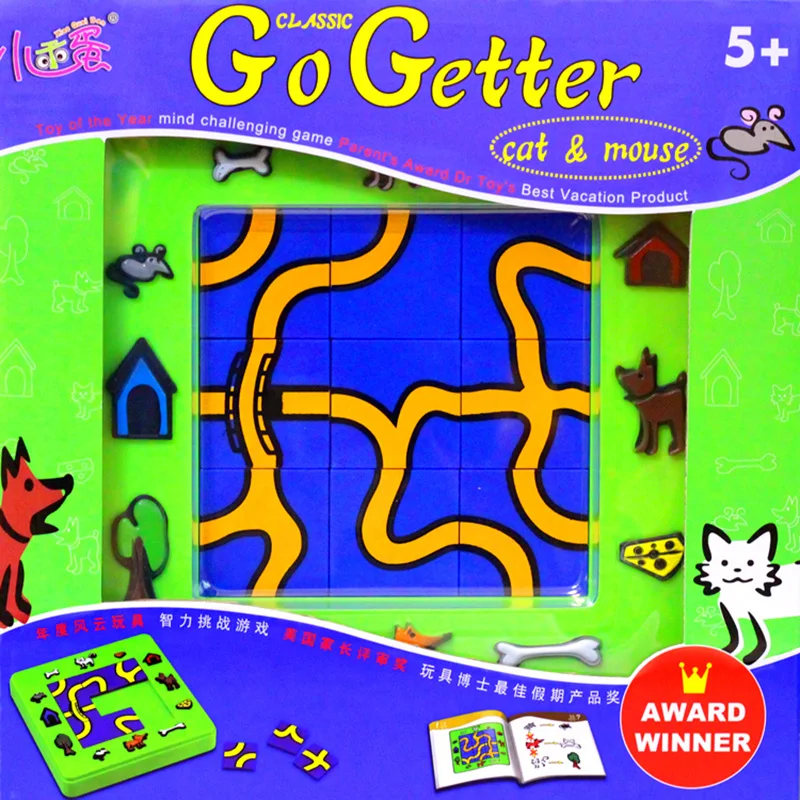 Go Getter (Cat Catch Mouse)Education Board Game Cat and Mouse Family/Party Parents with Children Funny Game With English Rules 
Go Getter (Cat Catch Mouse)Education Board Game Cat and Mouse Family/Party Parents with Children Funny Game With English Rules