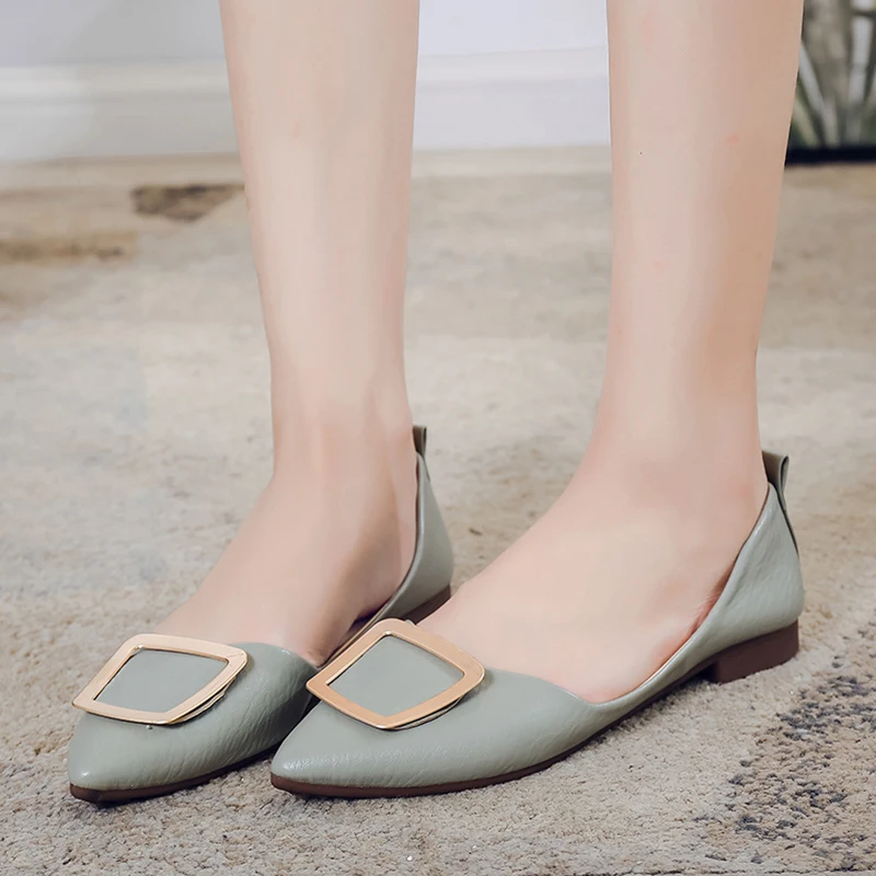 Elegant Shoes Woman 2021 Casual Female Sneakers Buckle All-Match Pointed Toe Modis Shallow Mouth Flats New Summer Moccasin Cute
Elegant Shoes Woman 2021 Casual Female Sneakers Buckle All-Match Pointed Toe Modis Shallow Mouth Flats New Summer Moccasin Cute