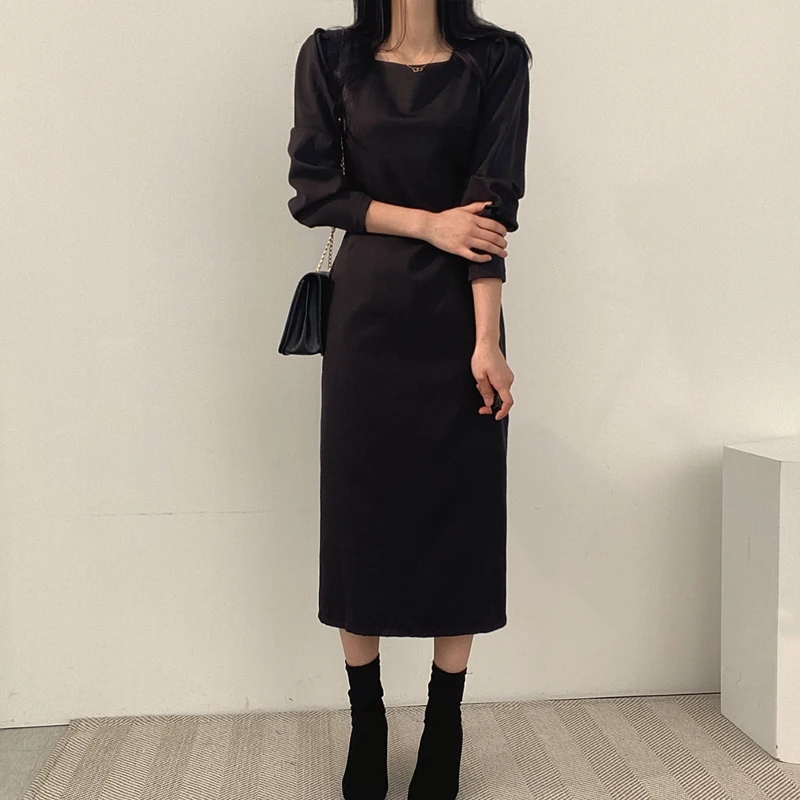 Japanese Style Office Ladies Dresses 2022 Spring Fall Fashion Women'S Dresses One-Piece Square Neck Pullover Dress Casual Dress
Japanese Style Office Ladies Dresses 2022 Spring Fall Fashion Women'S Dresses One-Piece Square Neck Pullover Dress Casual Dress