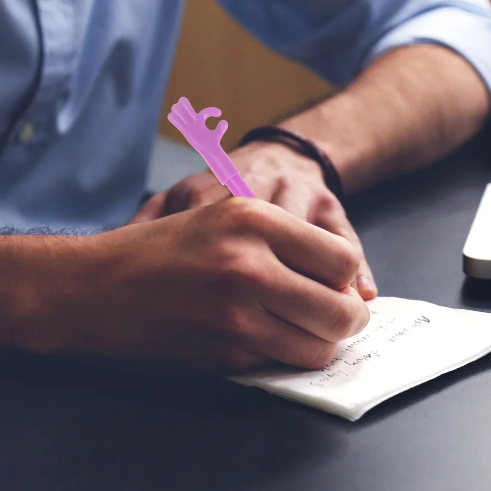 10Pcs Thumb Finger Designed Ballpoint Pens Poratble Writing Pen Students Stationery School Supplies for Home Office(Random Color 
10Pcs Thumb Finger Designed Ballpoint Pens Poratble Writing Pen Students Stationery School Supplies for Home Office(Random Color