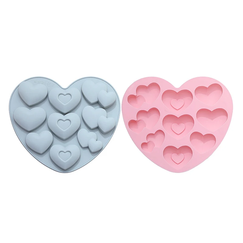 3D Love Heart Shape Silicone Mold DIY Baking Mould for Making Chocolate Cake Jelly Mousse Dessert 9 Holes Kitchen Supply C66
3D Love Heart Shape Silicone Mold DIY Baking Mould for Making Chocolate Cake Jelly Mousse Dessert 9 Holes Kitchen Supply C66
