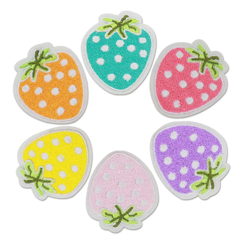 1PCS Embroidered Sewing Iron on Strawberry Fruit Patches Plants Badge for Bag Jeans Hat Appliques DIY Sticker Cute Decoration
1PCS Embroidered Sewing Iron on Strawberry Fruit Patches Plants Badge for Bag Jeans Hat Appliques DIY Sticker Cute Decoration