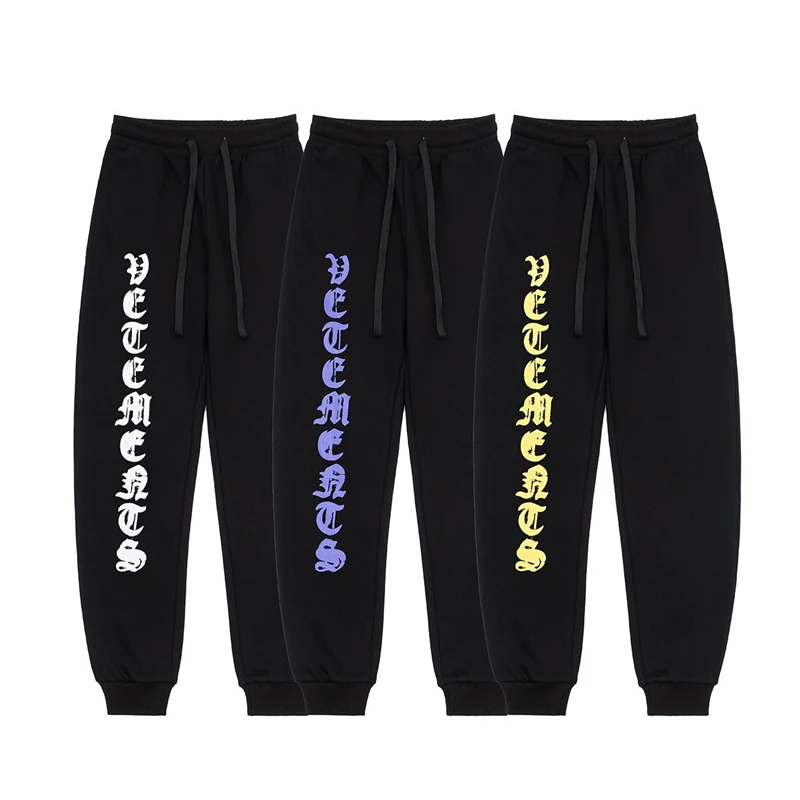 Vetements Pants Men Women 1:1 High Quality Fashion My Professional Vetements Sweatpants Slightly Loose VTM Trousers
Vetements Pants Men Women 1:1 High Quality Fashion My Professional Vetements Sweatpants Slightly Loose VTM Trousers