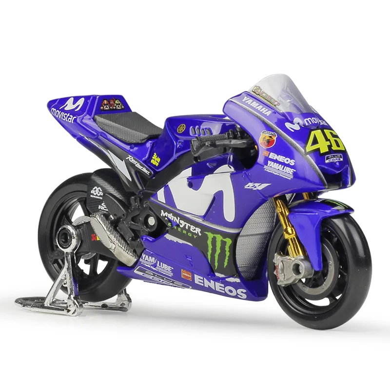 Модель мотоцикла Maisto 1:18 2018 YAMAHA GP 46 из сплава коллекция игрушек мини-подарок на