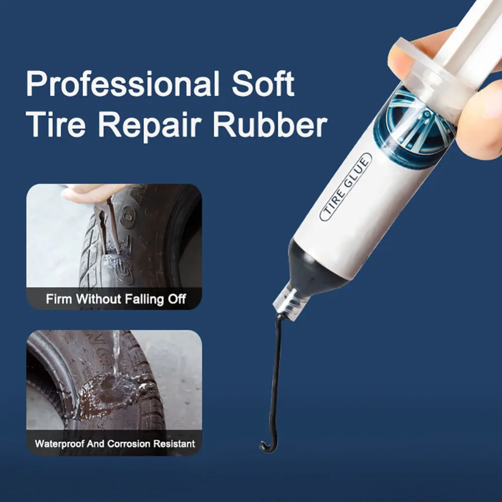 Инструмент для ремонта автомобильных резиновых шин, 30 мл
Инструмент для ремонта автомобильных резиновых шин, 30 мл