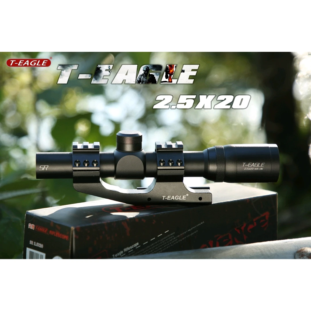 TEAGLE SR 2.5X20 Optics Sight HK Reticle Riflescope For Hunting Scope With Mounts Optics For Pneumatics Fits Airgun Airsoft
TEAGLE SR 2.5X20 Optics Sight HK Reticle Riflescope For Hunting Scope With Mounts Optics For Pneumatics Fits Airgun Airsoft