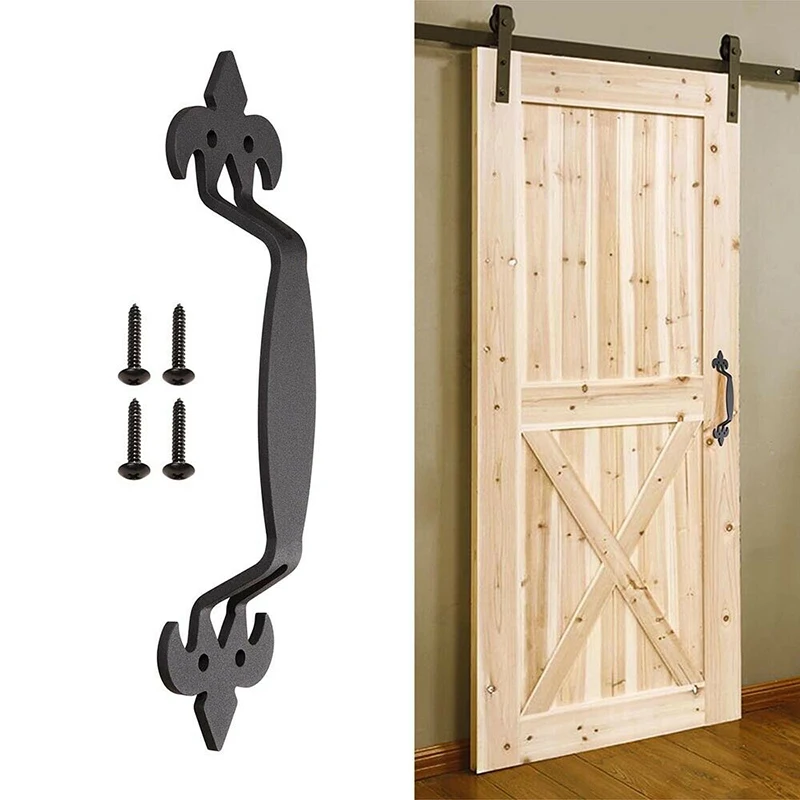 11-Inch Sliding Barn Wood Door Handle Cast Iron Pull Gate Cabinet Lock Shed Garage Door Sliding Doorknob Cabinet Interior Door
11-Inch Sliding Barn Wood Door Handle Cast Iron Pull Gate Cabinet Lock Shed Garage Door Sliding Doorknob Cabinet Interior Door