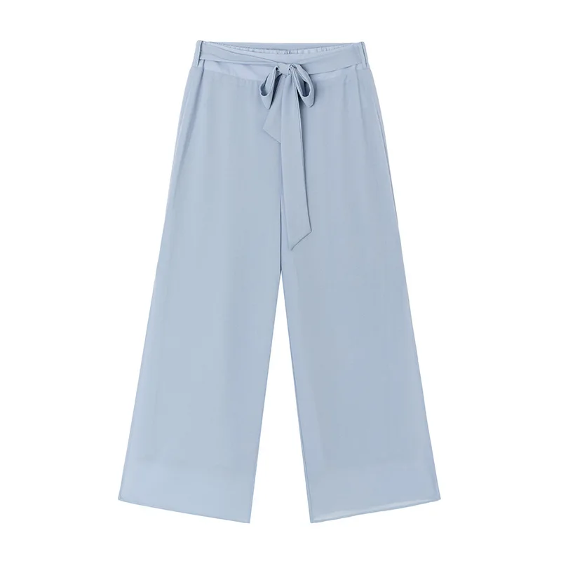 In the summer of 2021 han edition thin chiffon wide-legged pants women loose slacks tide double flowing straight canister
In the summer of 2021 han edition thin chiffon wide-legged pants women loose slacks tide double flowing straight canister