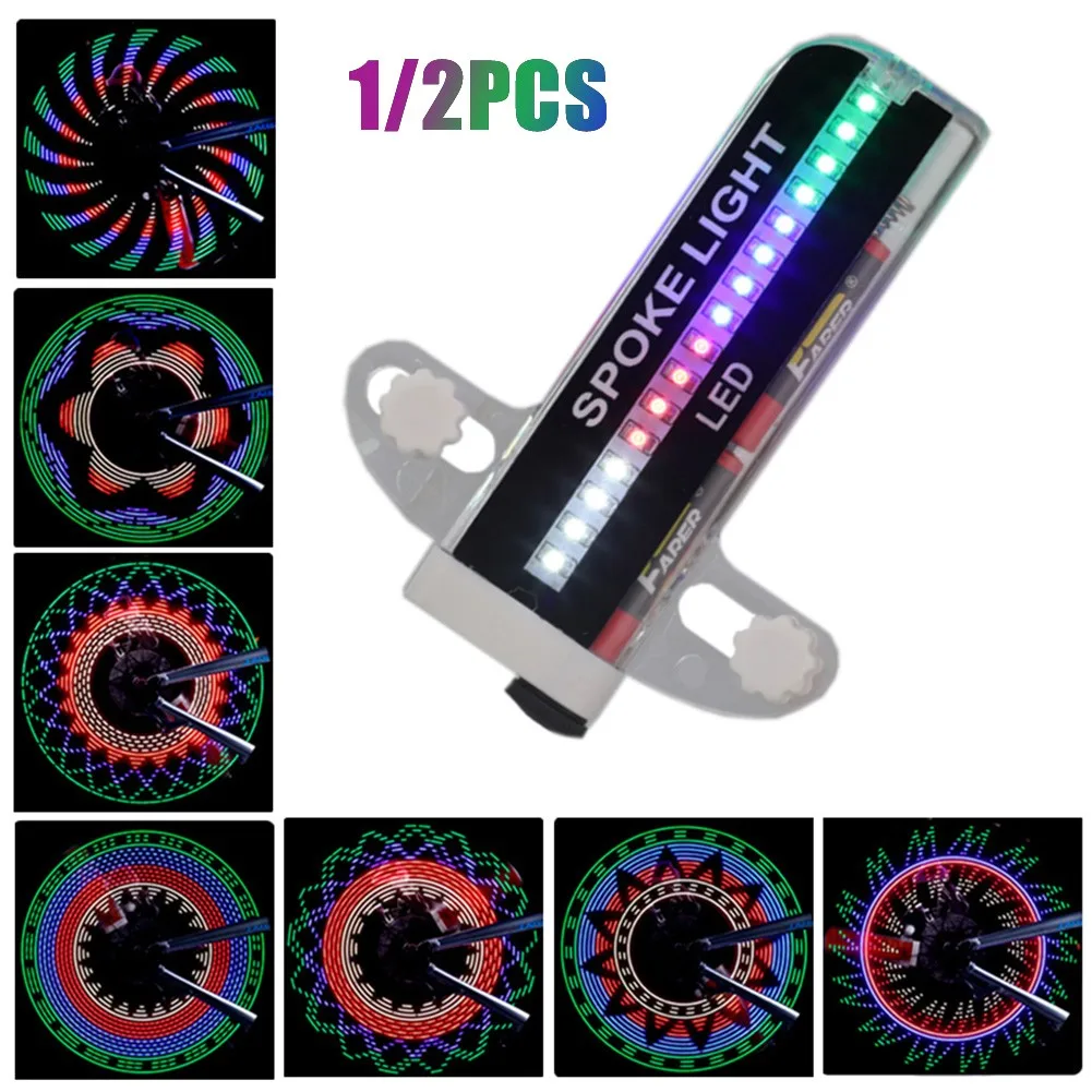 Bike Spoke Lights 32 Changes 32 LED Motorcycle Cycling Bicycle Wheel Signal Tire For Size Above 18" Night-time Safety Biking
Bike Spoke Lights 32 Changes 32 LED Motorcycle Cycling Bicycle Wheel Signal Tire For Size Above 18" Night-time Safety Biking