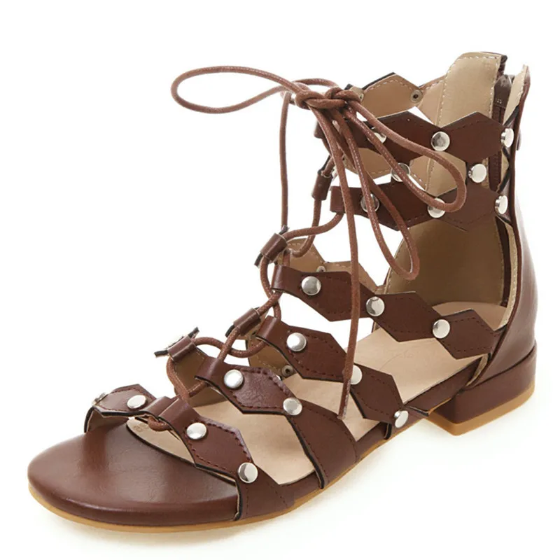 AGODOR Summer Flats Sandals Gladiator Cross Strap Lace up Woman Shoes Open Toe Roman Flat Casual Beach Sandals For Women
AGODOR Summer Flats Sandals Gladiator Cross Strap Lace up Woman Shoes Open Toe Roman Flat Casual Beach Sandals For Women