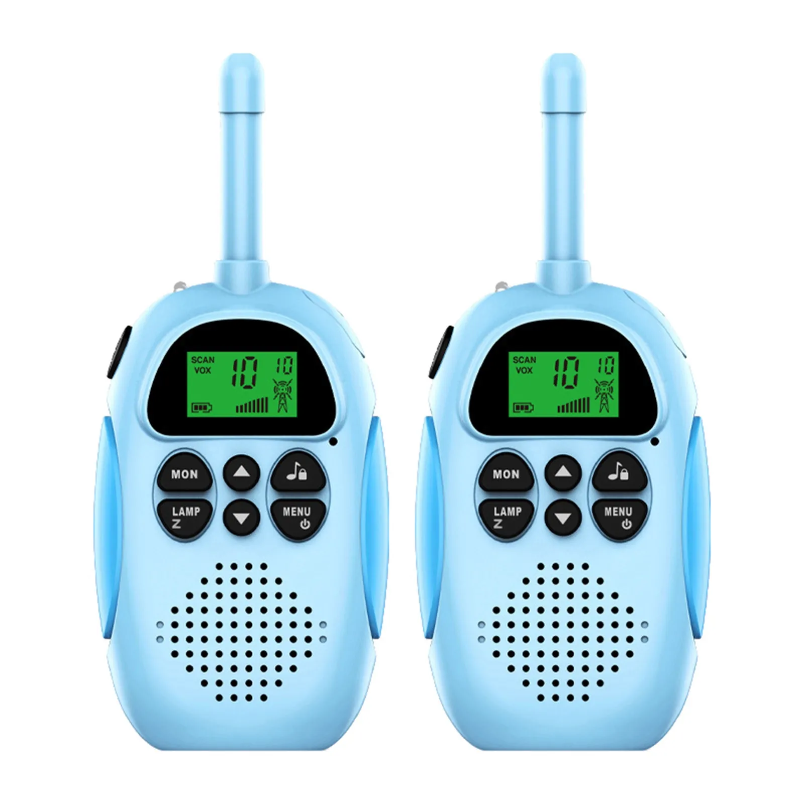 Walkie-talkie parent-child interaction handheld toy walkie-talkie 3KM range outdoor sports riding remote communication 2PCS
Walkie-talkie parent-child interaction handheld toy walkie-talkie 3KM range outdoor sports riding remote communication 2PCS