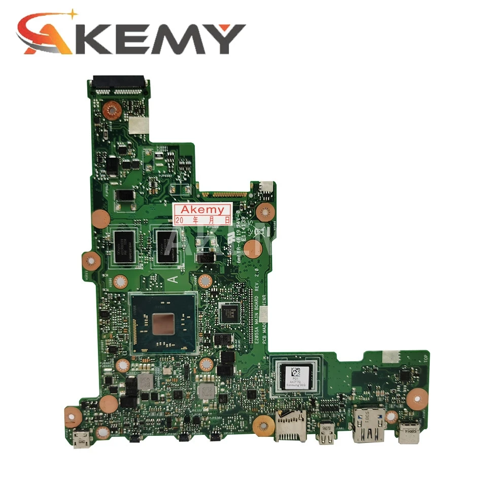 Материнская плата для ноутбука Akemy E205SA Asus Eeebook Flip E205S TP200S TP200SA N3700 N3710 32G-SSD |