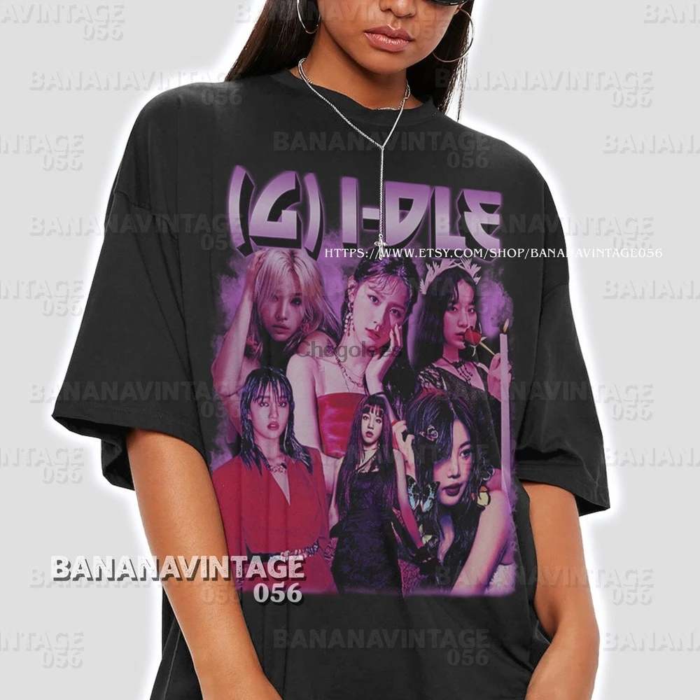 G простое рубашка Kpop Merch футболка певицы Boyband Girlband BN33 | Мужская одежда