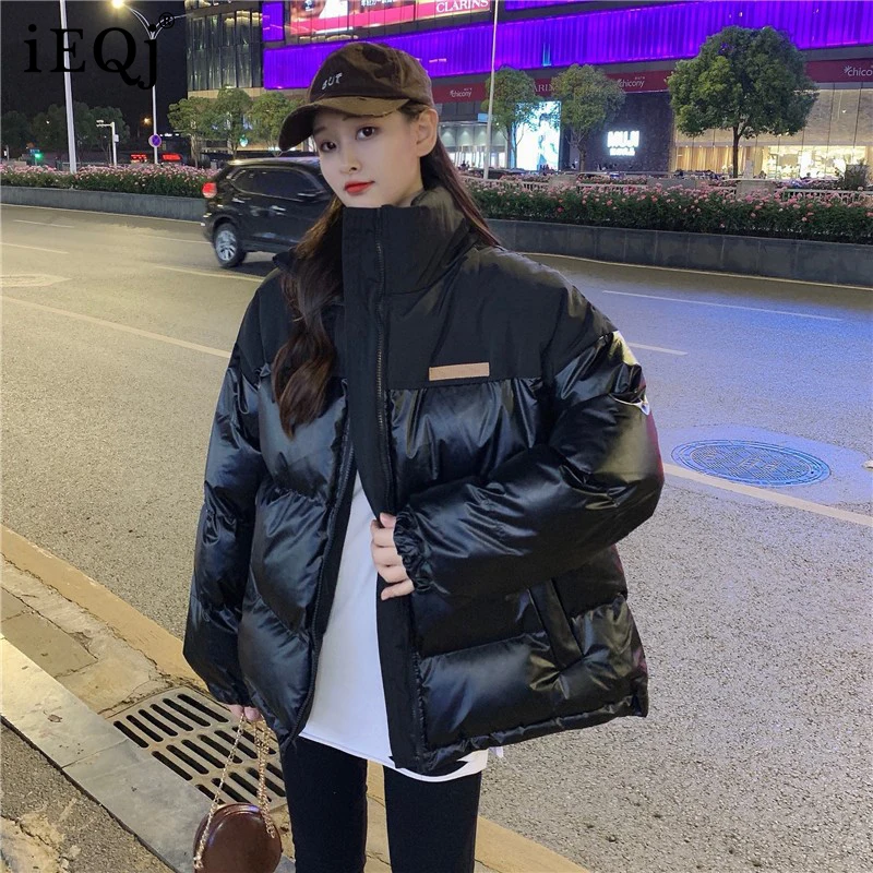 IEQJ 2021 Winter New Keep Warm Cotton Coat Female Loose Solid Color Long Sleeve Stand Collar Zipper Coats Women's Fashion 3W467
IEQJ 2021 Winter New Keep Warm Cotton Coat Female Loose Solid Color Long Sleeve Stand Collar Zipper Coats Women's Fashion 3W467