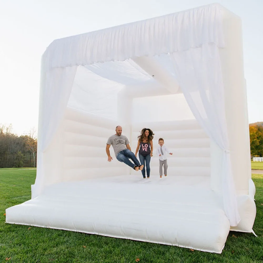 Customized 2021 new designed outdoor adults white inflatable wedding jumper bounce house bouncy jumping castle
Customized 2021 new designed outdoor adults white inflatable wedding jumper bounce house bouncy jumping castle