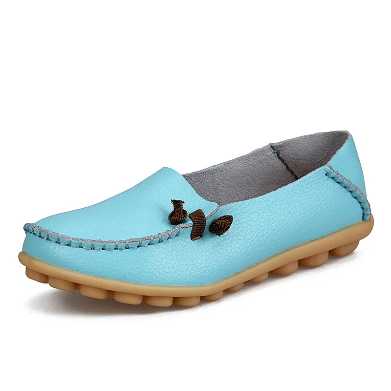Women Shoes Genuine Leather Flats Shoes Female Casual Flats Women 16 Color Moccasin Women's Shoes Fashion Soft Ladies Loafers
Women Shoes Genuine Leather Flats Shoes Female Casual Flats Women 16 Color Moccasin Women's Shoes Fashion Soft Ladies Loafers