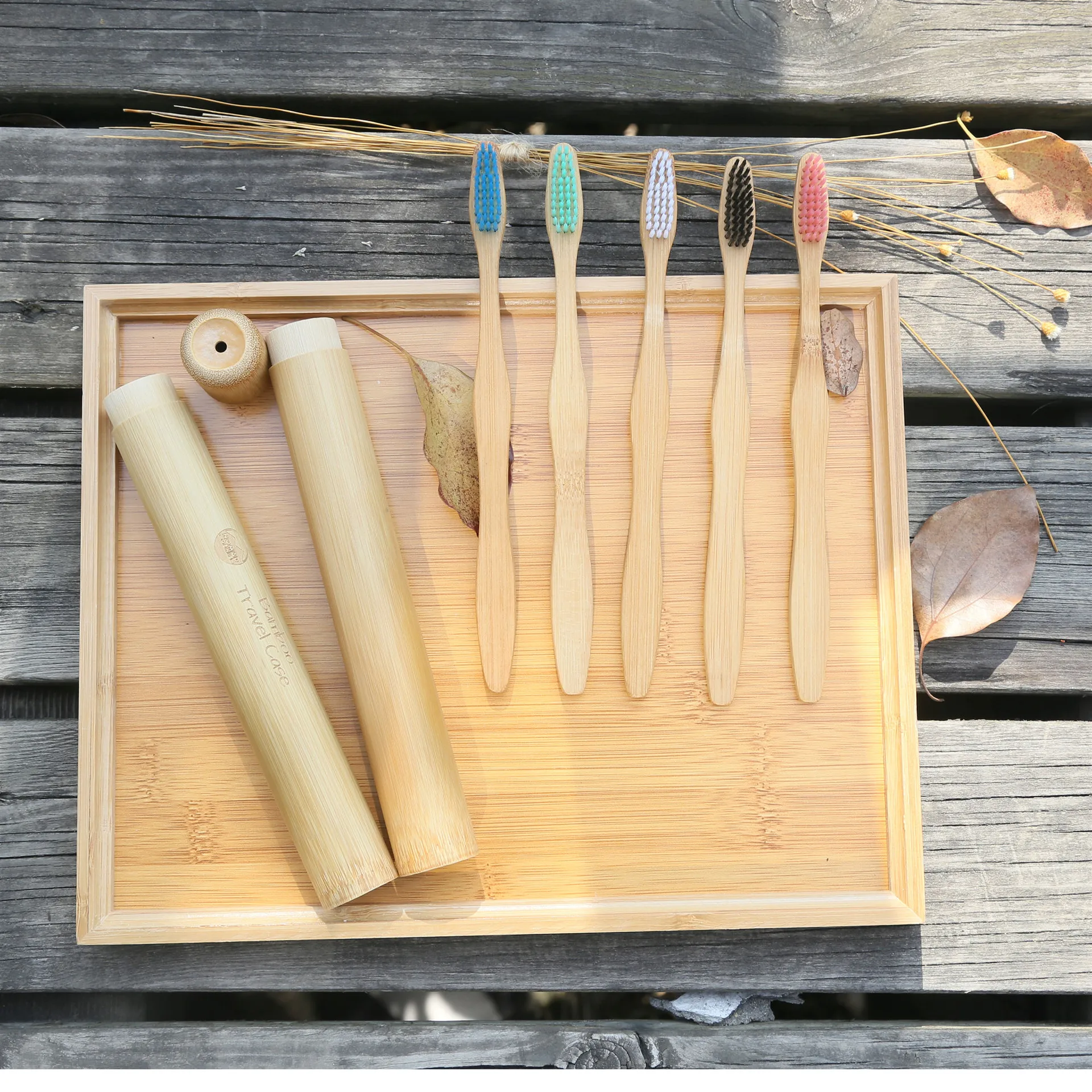 6pcs Bamboo Charcoal Toothbrushes Soft Bristles Eco Friendly Travel Tooth Brush Bamboo toothbrush case biodegradable tube box
6pcs Bamboo Charcoal Toothbrushes Soft Bristles Eco Friendly Travel Tooth Brush Bamboo toothbrush case biodegradable tube box