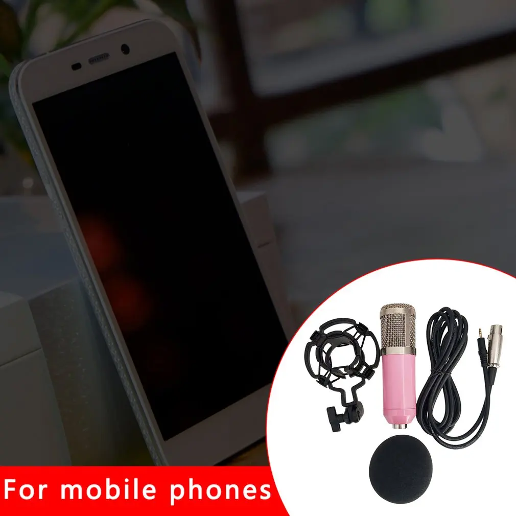 Bm-800 Network K Song Recording Wired Microphone Condenser Microphone Retaining Clip Bracket Voice Service
Bm-800 Network K Song Recording Wired Microphone Condenser Microphone Retaining Clip Bracket Voice Service