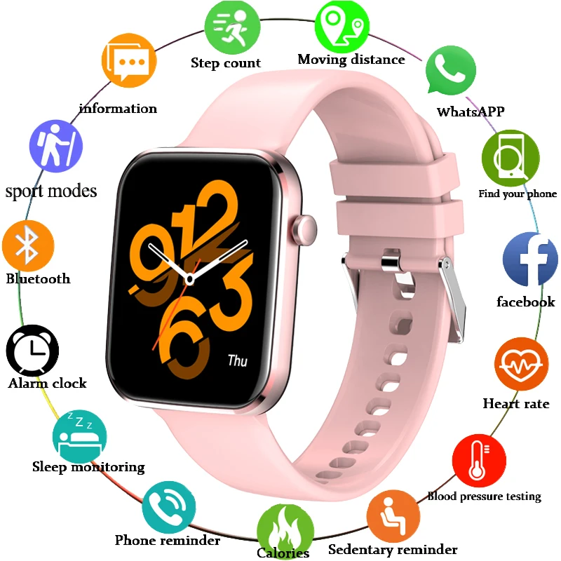 LIGE 2021 New Women Smart Watch Men Real-time Activity Tracker Heart Rate Monitor Sports Ladies Smart Watch Men For Android IOS
LIGE 2021 New Women Smart Watch Men Real-time Activity Tracker Heart Rate Monitor Sports Ladies Smart Watch Men For Android IOS