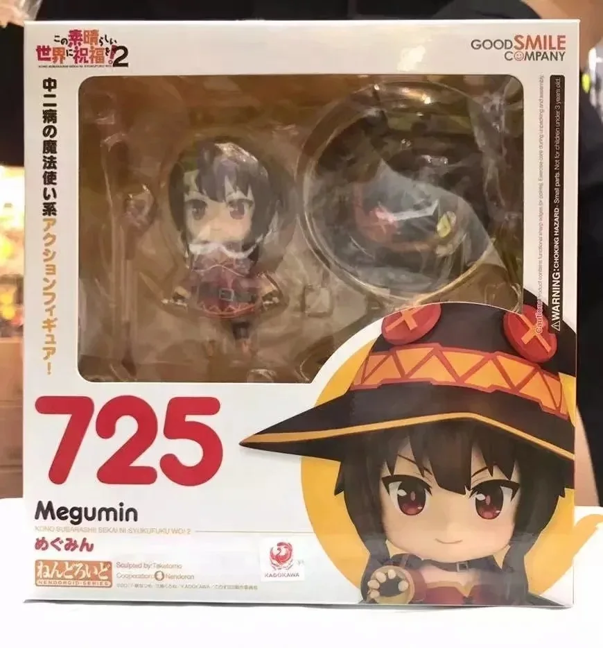 10cm Konosuba: God's Blessing On This Wonderful World! Megumin 725 Action Figure Pvc Collection Model Toys For Christmas Gift 
10cm Konosuba: God's Blessing On This Wonderful World! Megumin 725 Action Figure Pvc Collection Model Toys For Christmas Gift