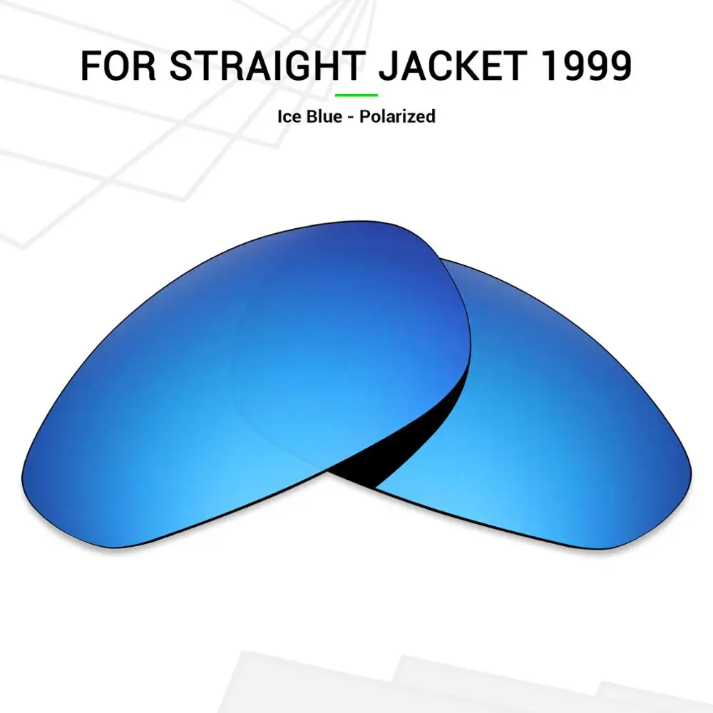 Mryok POLARIZED Replacement Lenses for Oakley Straight Jacket 1999 Sunglasses Ice Blue
Mryok POLARIZED Replacement Lenses for Oakley Straight Jacket 1999 Sunglasses Ice Blue