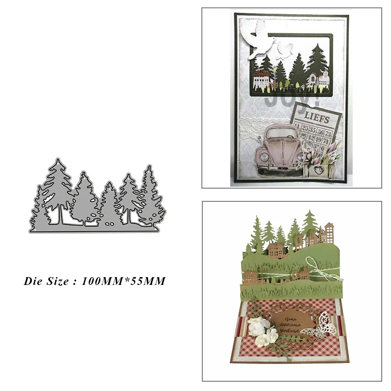 Forest Background Metal Cutting Dies for DIY Scrapbook Album Paper Card Decoration Crafts Embossing 2021 New Dies
Forest Background Metal Cutting Dies for DIY Scrapbook Album Paper Card Decoration Crafts Embossing 2021 New Dies