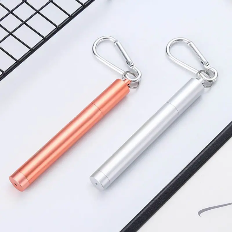 Portable Drinking Straws Collapsible Telescopic Straws Reusable Straws With Aluminum Alloy Tube Sleeve Kitchen Appliances
Portable Drinking Straws Collapsible Telescopic Straws Reusable Straws With Aluminum Alloy Tube Sleeve Kitchen Appliances