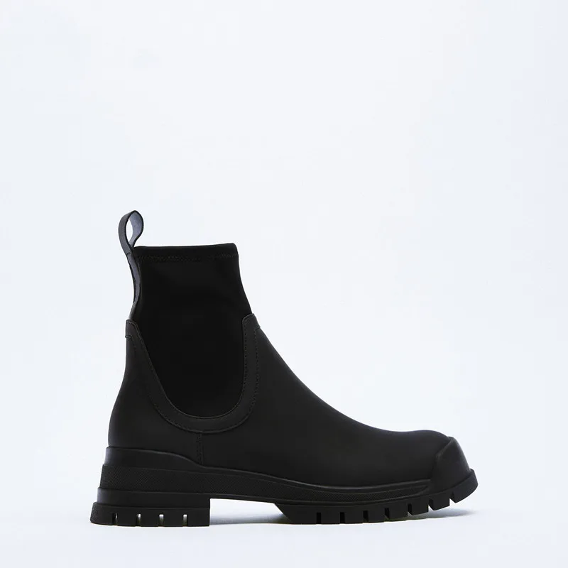 ZARZ 2022 Chelsea Boots Chunky Boots Women Winter Shoes Leather Plush Ankle Boots Black Female Autumn Fashion Platform Booties
ZARZ 2022 Chelsea Boots Chunky Boots Women Winter Shoes Leather Plush Ankle Boots Black Female Autumn Fashion Platform Booties