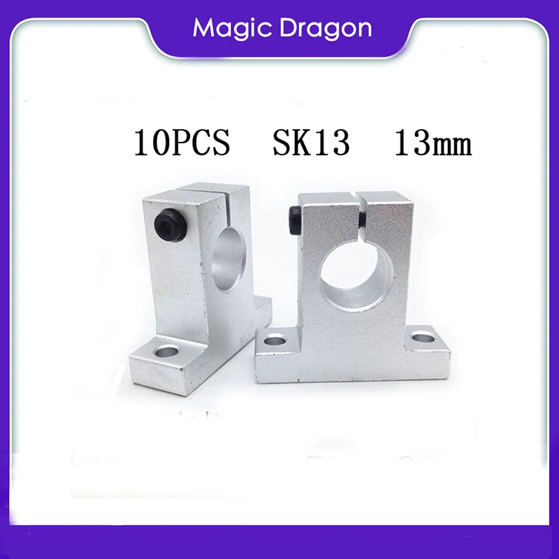 Free Shipping 10PCS SK13 13mm Linear Bearing Rail Shaft Support SK13 For Axis XYZ Table CNC Router 3D Printer Parts
Free Shipping 10PCS SK13 13mm Linear Bearing Rail Shaft Support SK13 For Axis XYZ Table CNC Router 3D Printer Parts