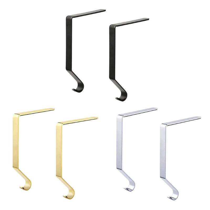 2Pcs Christmas Stocking Holders Fireplace Metal Hanger Hooks Multifunction Mantel Front Door Wreath Garland Clips Grips
2Pcs Christmas Stocking Holders Fireplace Metal Hanger Hooks Multifunction Mantel Front Door Wreath Garland Clips Grips
