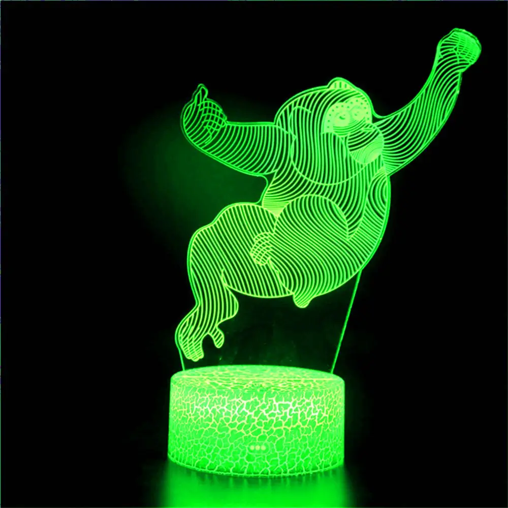 Ночник в виде 3D животного, обезьянки, голографическая иллюзионная карта, настольное украшение, украшения для спальни, игр, рождественский п...
Ночник в виде 3D животного, обезьянки, голографическая иллюзионная карта, настольное украшение, украшения для спальни, игр, рождественский п...