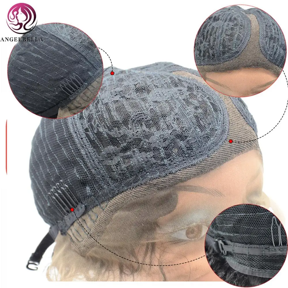 Angelbella Brazilian Short Bob Wigs 150 Density Side Part Remy Hair Wig 13X1 T Part Lace Human Hair Wig For Black Women
Angelbella Brazilian Short Bob Wigs 150 Density Side Part Remy Hair Wig 13X1 T Part Lace Human Hair Wig For Black Women
