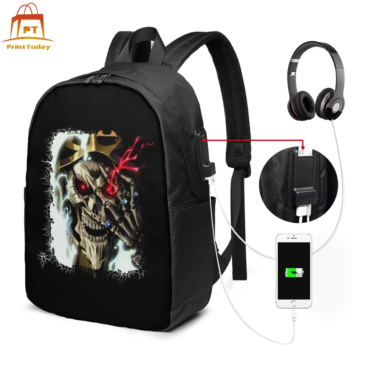 Overlord Ainz Backpack Overlord Ainz Backpacks Travel Student Bag Man - Woman Trendy High quality Bags
Overlord Ainz Backpack Overlord Ainz Backpacks Travel Student Bag Man - Woman Trendy High quality Bags