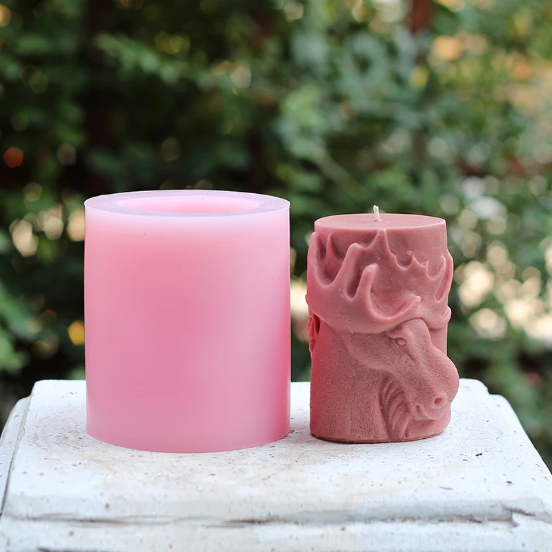 Cylinder Candle Mold 3d Animal Silicone Mold Concrete Cement Clay Handmade Making Mould Candle Making Supplies
Cylinder Candle Mold 3d Animal Silicone Mold Concrete Cement Clay Handmade Making Mould Candle Making Supplies