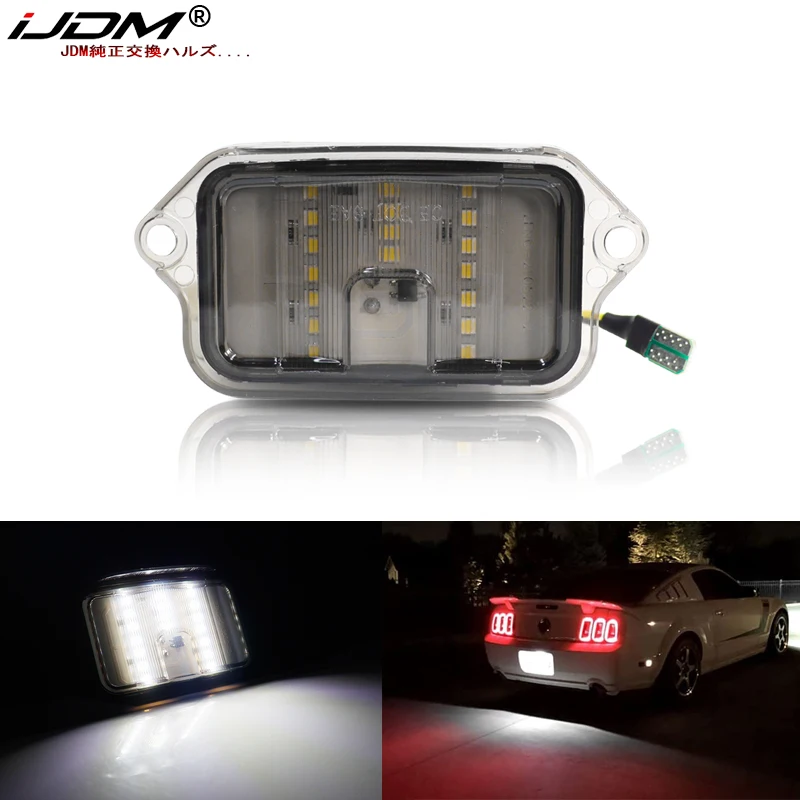 

12V 6000K Auto Parts LED License Plate Parking Lights For Ford Mustang 2005 2006 2007 2008 2009 Placement On Rear Left And Right