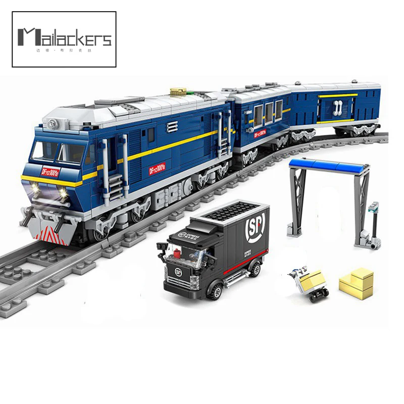 Internal Combustion Rail Train Model Building Blocks Christmas Gift Children Toys Child Toy Block Kids Assembling Figures Bricks
Internal Combustion Rail Train Model Building Blocks Christmas Gift Children Toys Child Toy Block Kids Assembling Figures Bricks