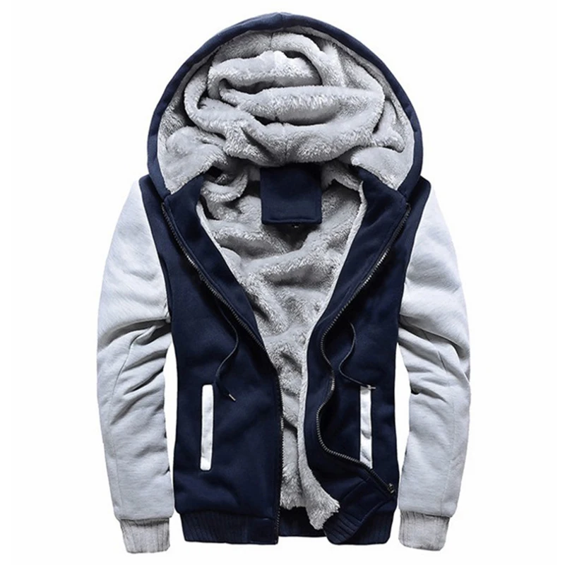 Casual Hooded Collar 2021 New Men Hoodies Sweatshirts Winter Warm Thick Fleece Zipper Jacket Sportswear Outwear Oversized S-5XL
Casual Hooded Collar 2021 New Men Hoodies Sweatshirts Winter Warm Thick Fleece Zipper Jacket Sportswear Outwear Oversized S-5XL