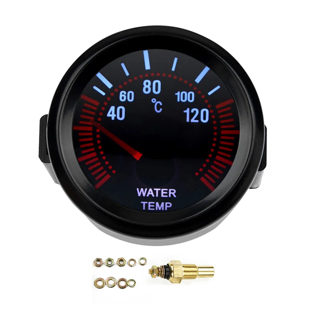 Black Water temperature guage Digital 2 Inch Generally LED Meter Sensor 12V DC 52mm Metal And ABS High Quality
Black Water temperature guage Digital 2 Inch Generally LED Meter Sensor 12V DC 52mm Metal And ABS High Quality