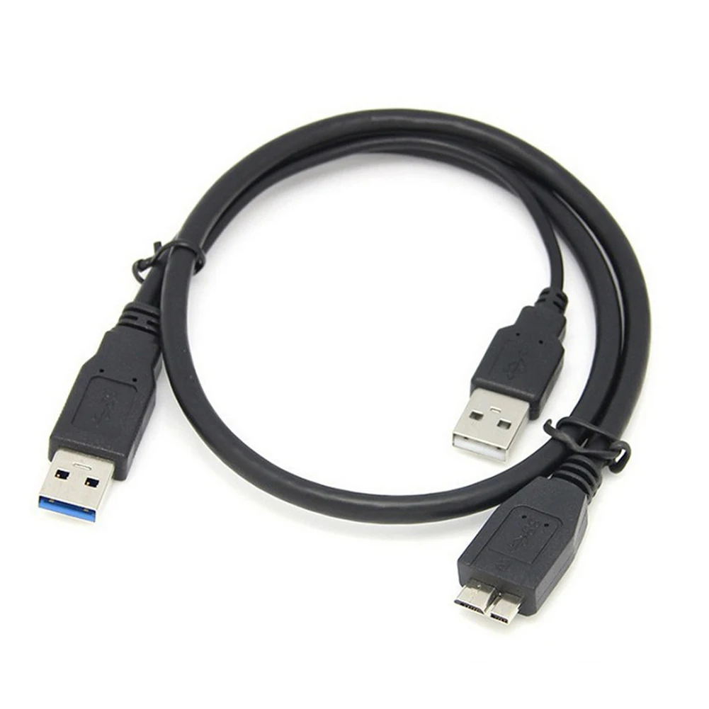 USB 3.0 Mobile Hard Disk Cable AM Male To Micro B Male Port Double Head Y Type Up To 5 Gbps Data Transmission Cable Portable
USB 3.0 Mobile Hard Disk Cable AM Male To Micro B Male Port Double Head Y Type Up To 5 Gbps Data Transmission Cable Portable