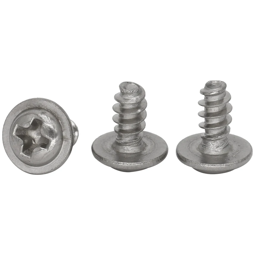 M2 M2*6 M2x6 M2*8 M2x8 M2*10 M2x10 304 Stainless Steel ss Flat Tail Pan Cross Phillips Round Head Self Tapping Screw With Washer
M2 M2*6 M2x6 M2*8 M2x8 M2*10 M2x10 304 Stainless Steel ss Flat Tail Pan Cross Phillips Round Head Self Tapping Screw With Washer