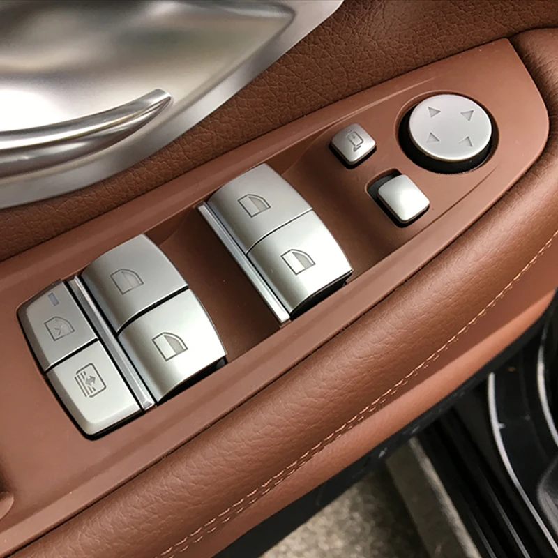 Кнопки для подъема окон и стекла, украшение с блестками для BMW серий 1/2/3/5/6/7, 5GT, X1X3X4X5X6, хром, АБС, дверные наклейки
Кнопки для подъема окон и стекла, украшение с блестками для BMW серий 1/2/3/5/6/7, 5GT, X1X3X4X5X6, хром, АБС, дверные наклейки