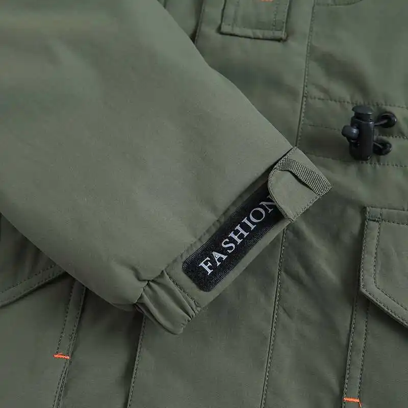 Winter Warm Jacket Men Army Military Parkas Coats Thicken Wool Liner Overcoat Casual Cotton Multi-pocket Windbreaker Jackets 4XL
Winter Warm Jacket Men Army Military Parkas Coats Thicken Wool Liner Overcoat Casual Cotton Multi-pocket Windbreaker Jackets 4XL