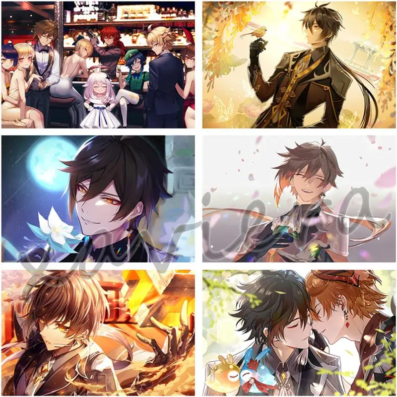 5D Diy Diamond Embroidery Anime Game Genshin Impact Diamond Painting Cartoon Full Round Drill Mosaic Rhinestone Cross Stitch Kit
5D Diy Diamond Embroidery Anime Game Genshin Impact Diamond Painting Cartoon Full Round Drill Mosaic Rhinestone Cross Stitch Kit