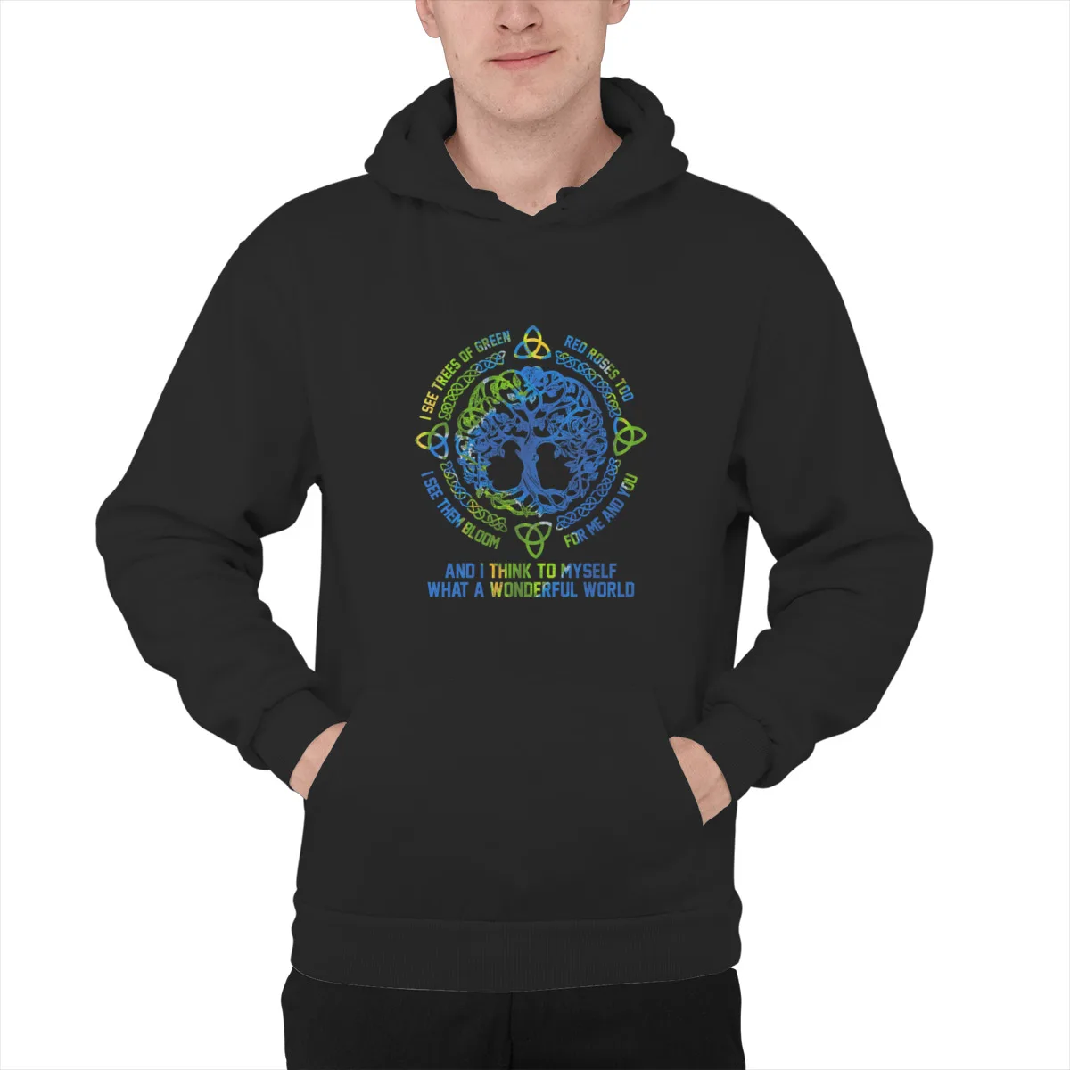 Men's Hoodie And I Think To Myself What A Wonderful World TreeFunny Oversized Pullover Spring winter Sweatshirt 40508
Men's Hoodie And I Think To Myself What A Wonderful World TreeFunny Oversized Pullover Spring winter Sweatshirt 40508